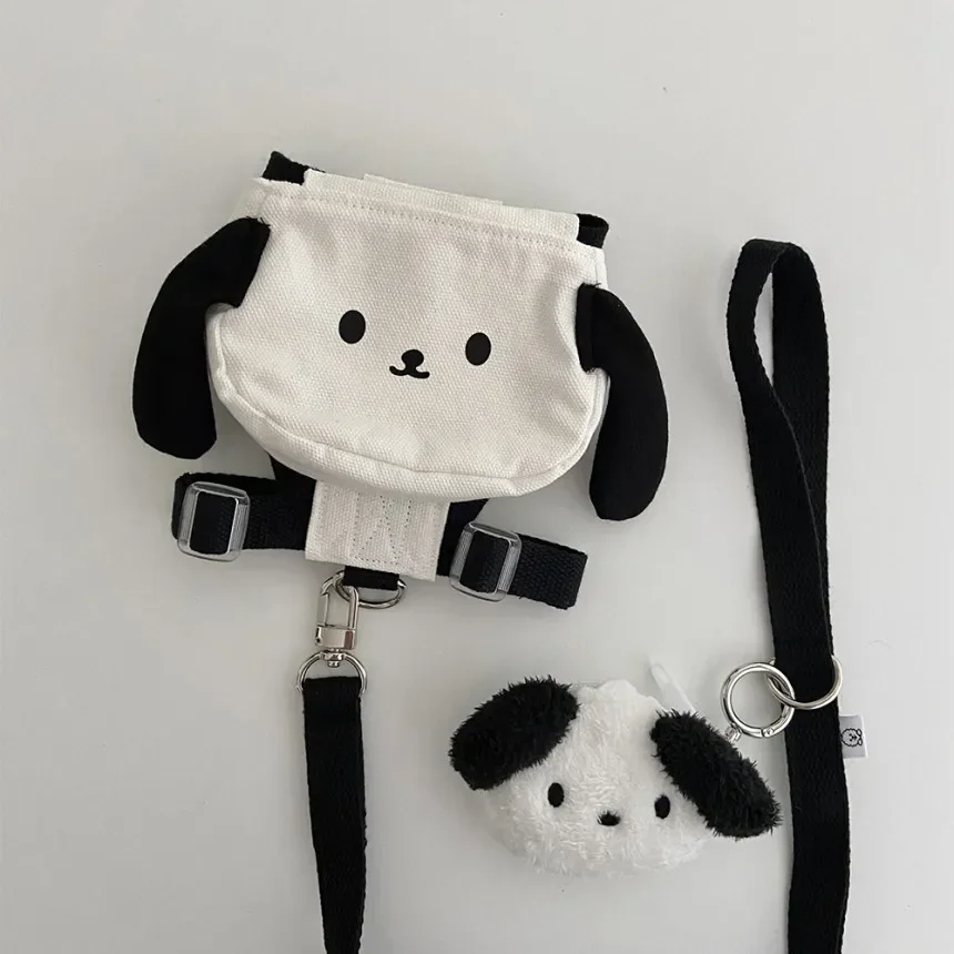 Mochila Ins para cachorros, perros y gatos, salir, bolsa para recoger patatas fritas, bolsa para aperitivos, mochila de peluche, mochila bonita para Yorkshire Marzis, accesorios para perros - imagen 5