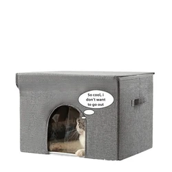 Enfriador igloo portátil para gatos – Casa fresca verano