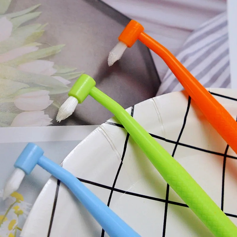 Cepillo de dientes para perros, cepillo de dientes de doble cabeza para mascotas, cepillos de dientes pequeños y suaves para limpieza de dientes de perros, cepillos de dientes de cabeza pequeña para mascotas - imagen 2