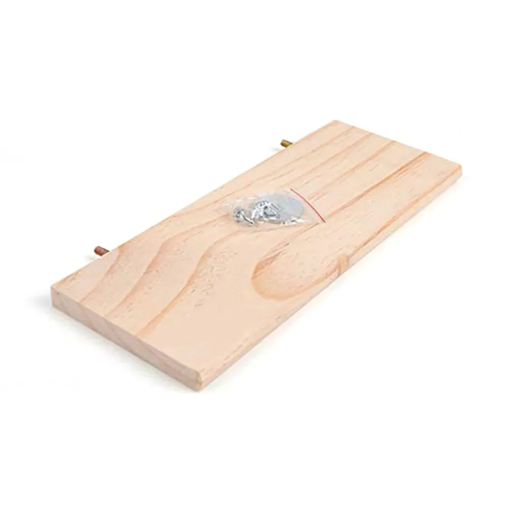 Plataforma de salto de madera para mascotas, juguetes para pájaros, gerbils, ratones, estante para loros, trampolín para hámster, perchas, moler patas, accesorios para jaulas limpias - imagen 3