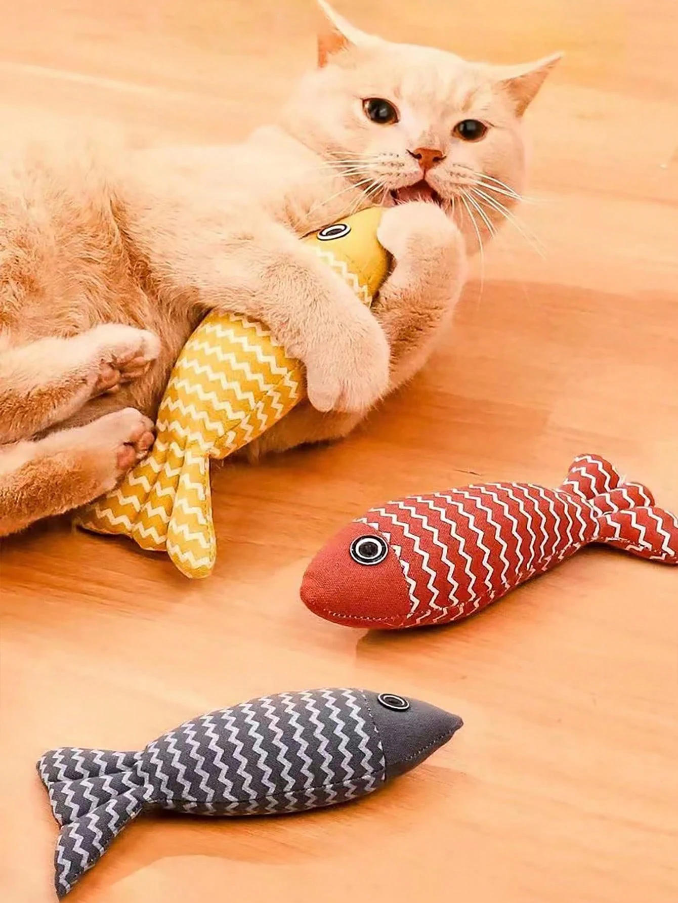 Juguetes para gatos con catnip - Interactivos y masticables divertidos