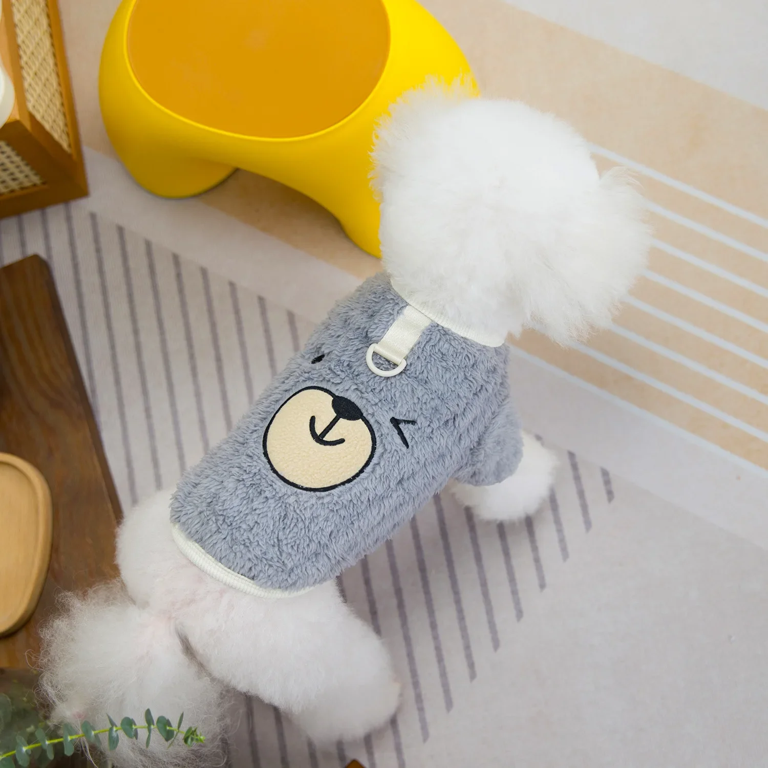 Ropa cómoda y cálida para perros pequeños y medianos, abrigo suave para perros, chaqueta, ropa para Chihuahua Yorkie, traje para mascotas - imagen 4