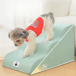 Escaleras desmontables lavables para gatos y perros mini en cama