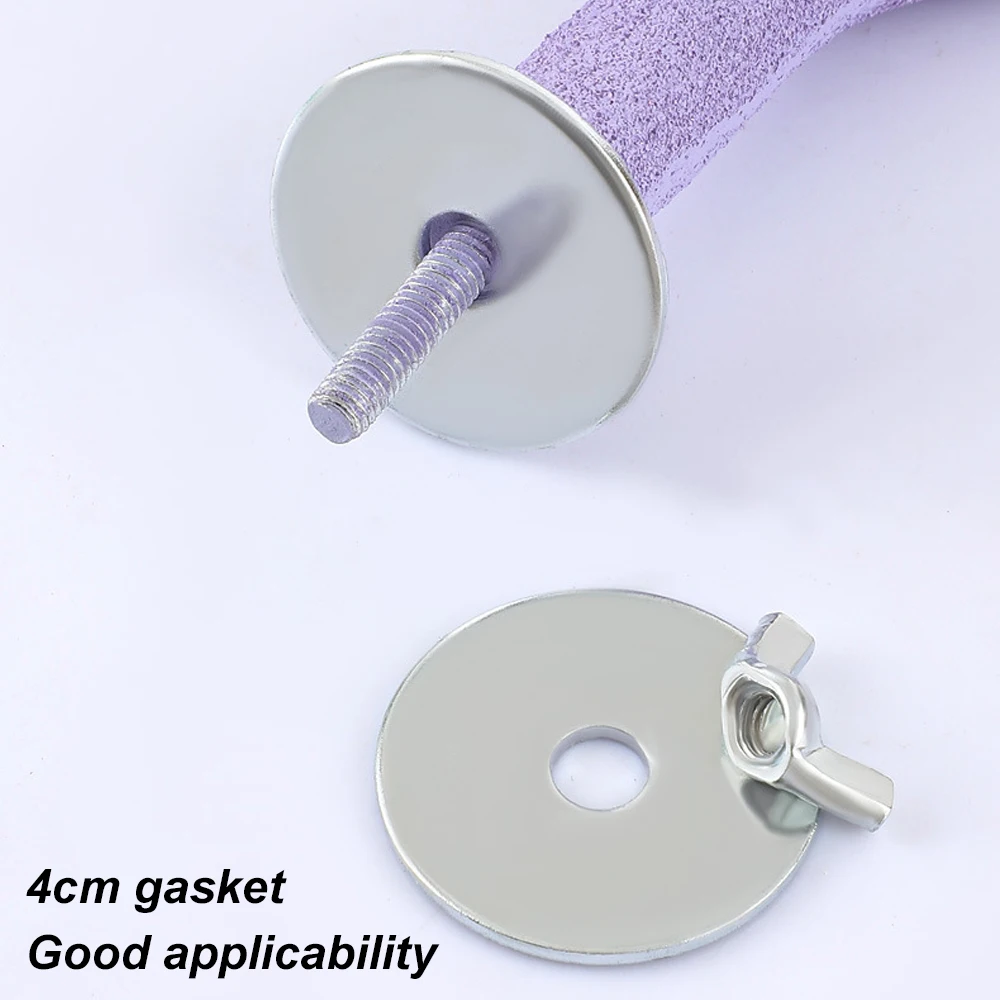 Palo de pie de resina en forma de Y/T para pájaros, juguete para masticar para animales pequeños, loros, rechinar dientes y garra, columpio colgante, suministros, 1 ud. - imagen 5