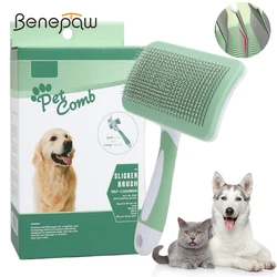 Cepillo autolimpiante para perros y gatos – Elimina pelo suelto