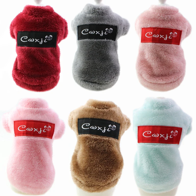 Suéter de invierno para perros pequeños, piel térmica suave, Chihuahua Yorkie, jersey para cachorros, abrigo, ropa de diseñador de lujo para perros, ropa para mascotas - imagen 3