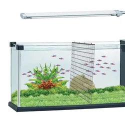 Rejilla divisoria con filtro inferior para acuario