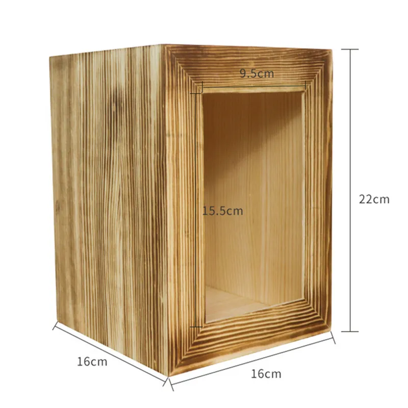Urnas de madera conmemorativas para perros y gatos, caja funeraria con marco para fotos - imagen 5