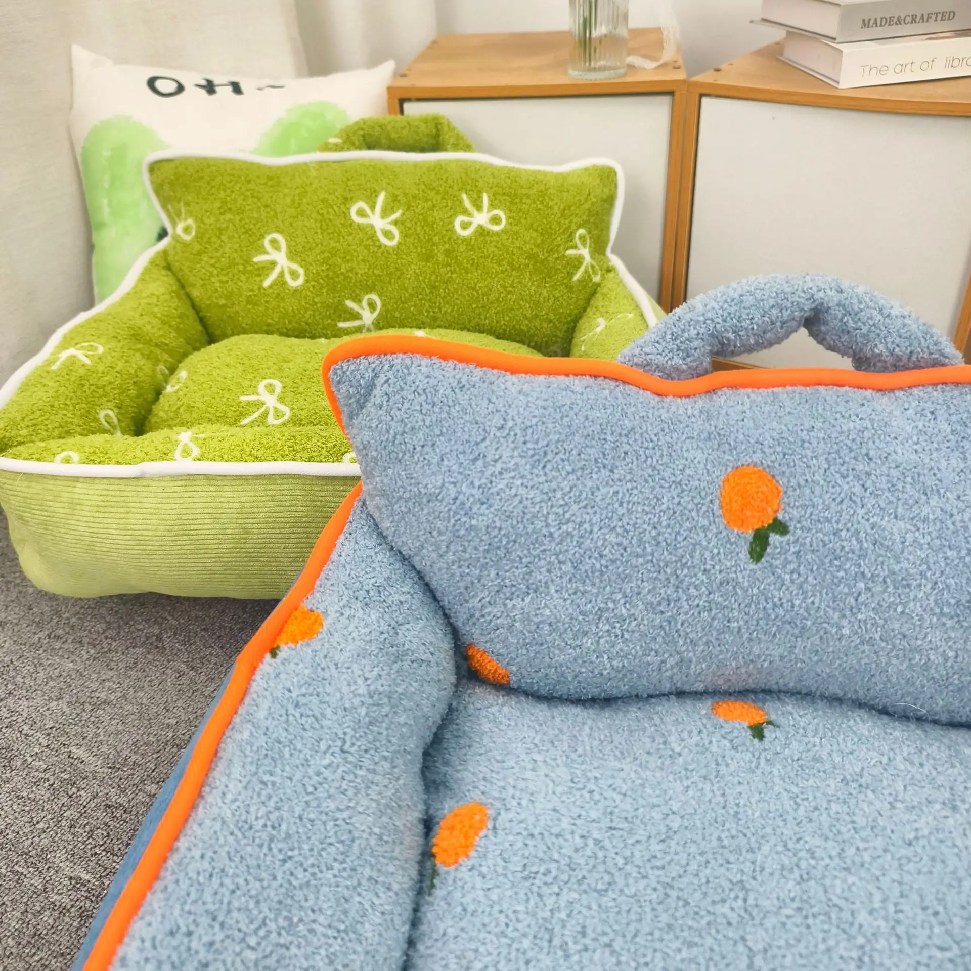 Sofá cálido para gatos y perros pequeños medianos lavable desmontable - imagen 4