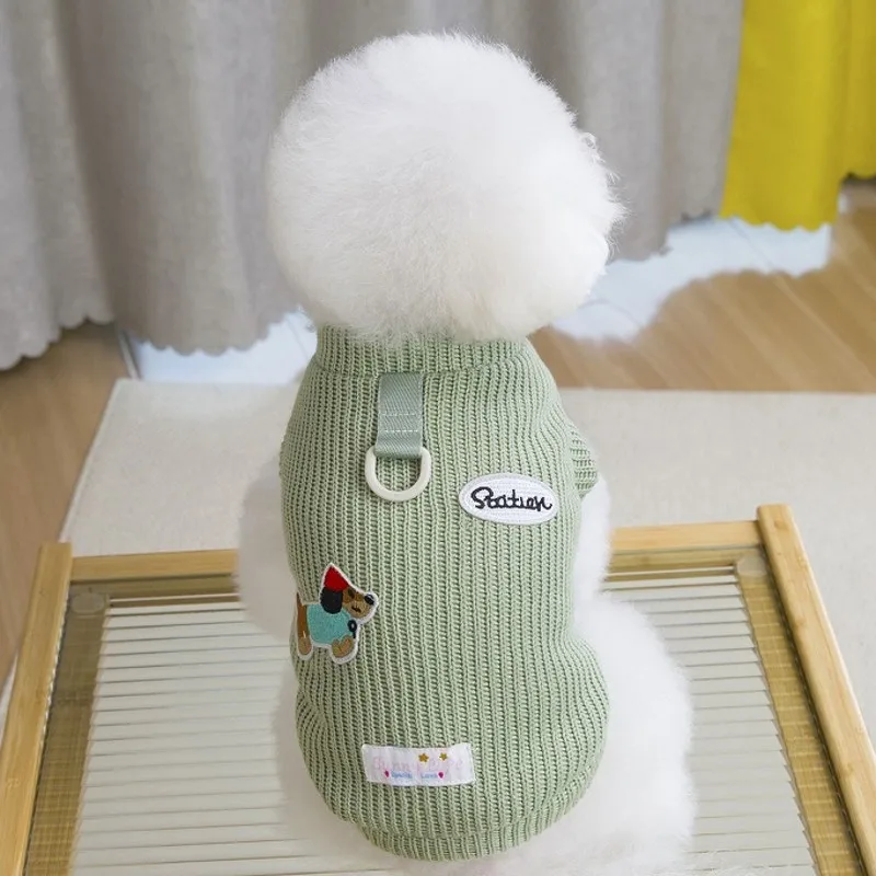 Suéter de invierno para perros, ropa para perro salchicha, abrigo cálido tejido de lujo para perros, suéteres para Chihuahua, ropa para cachorros, jersey para mascotas para perros y gatos - imagen 5