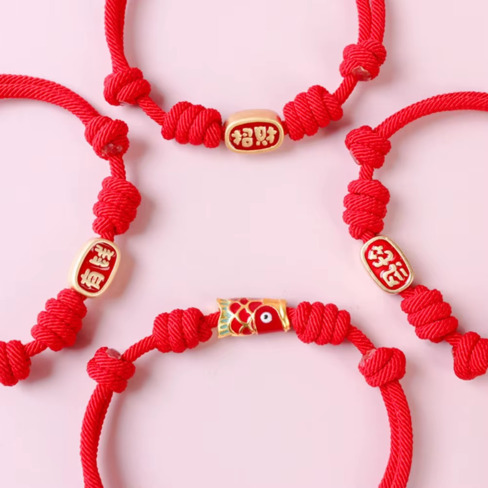 Collar ajustable trenzado festivo para gatos y perros - Año Nuevo - imagen 4