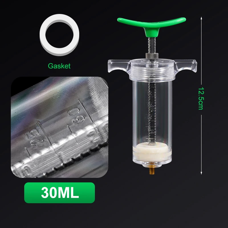 Jeringa veterinaria plastica y acero 10-100 ml para gatos y perros - imagen 3