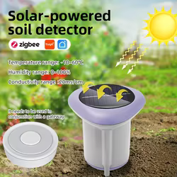Medidor de humedad y temperatura del suelo – Sensor ZigBee para jardín