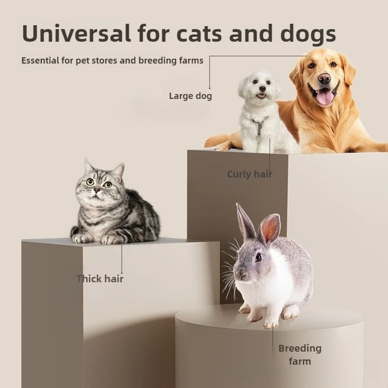 Cortadora de pelo de mascotas de alta potencia, cortadora de pelo para cachorros y perros, máquinas de corte de pelo profesionales para gatos y gatitos, recortadora de cosas para perros y gatos - imagen 3