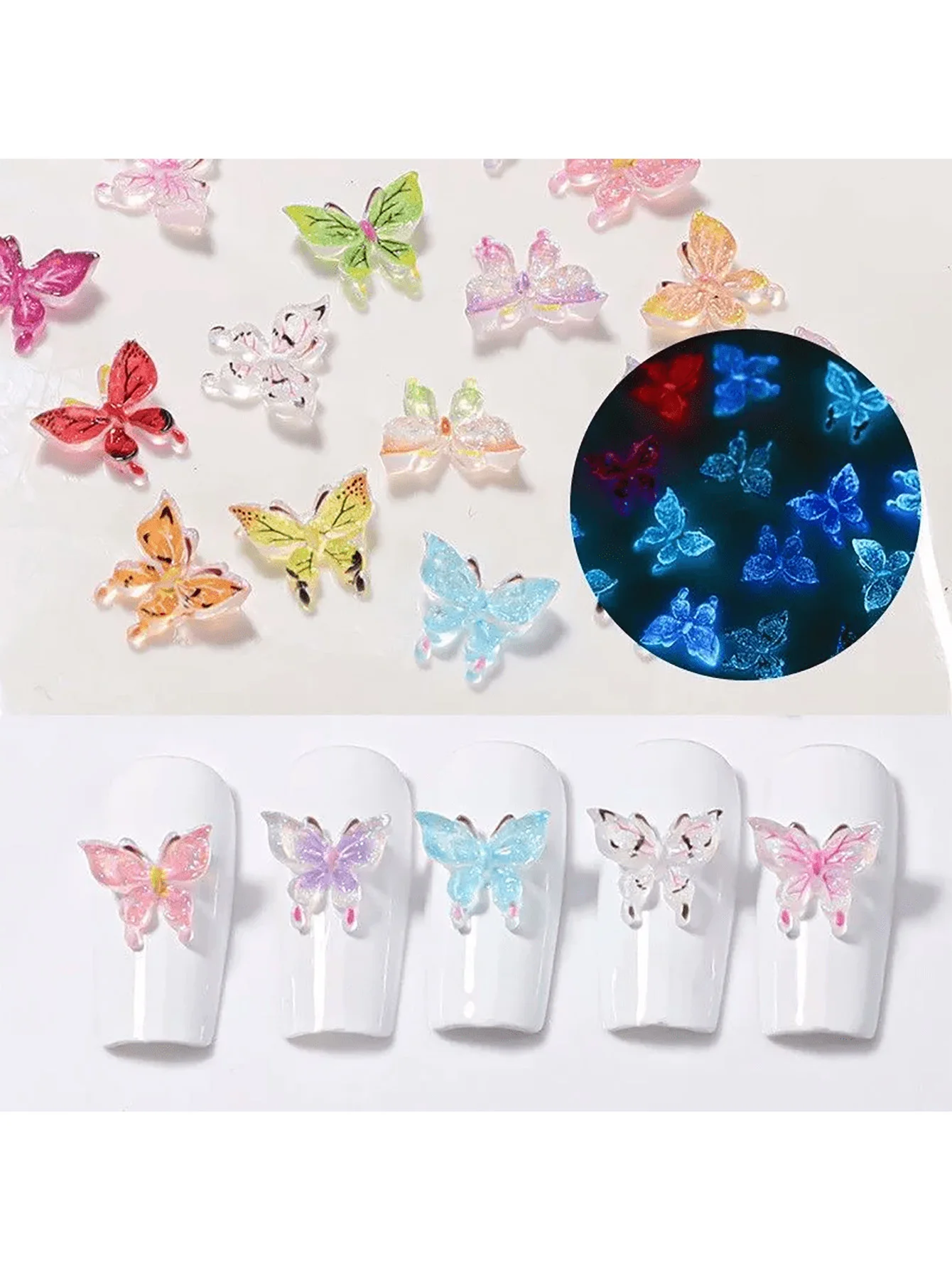 Mariposas 3D interactivas juguete estimulante para gatos - imagen 3
