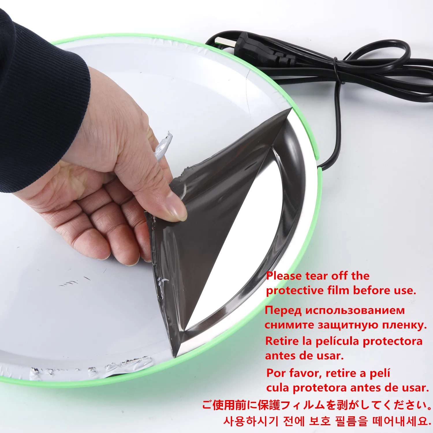 Tetera para palomas, Base calefactora de temperatura constante, pollo, codorniz, aves de corral, bebedero para palomas, placa calefactora para invierno, sin congelación, 1 ud. - imagen 4