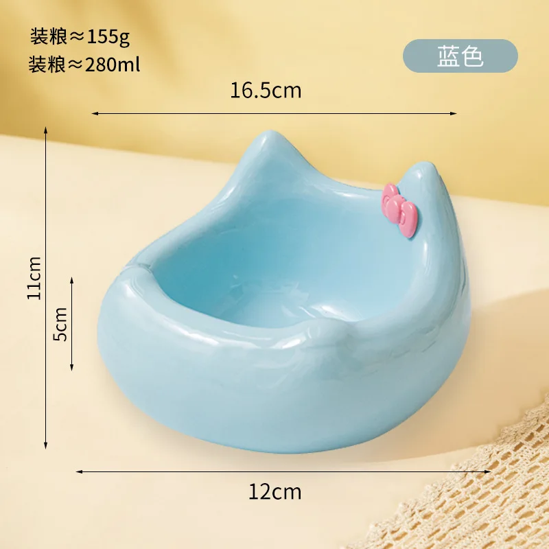 Sofa bowl bow blue