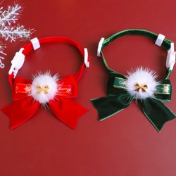 Collar navideño ajustable para perros y gatos – cómodo