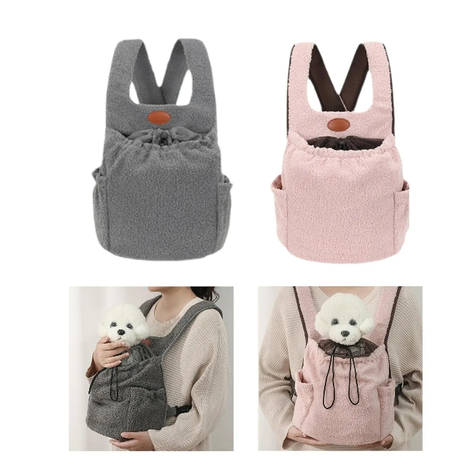 Pet Carrier Backpack Cat Carry Bag, Portable Adjustable Small Dog Carrier Pet Carrying Bag for Walking Outdoor Hiking