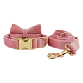 Bow Collar Leash Set