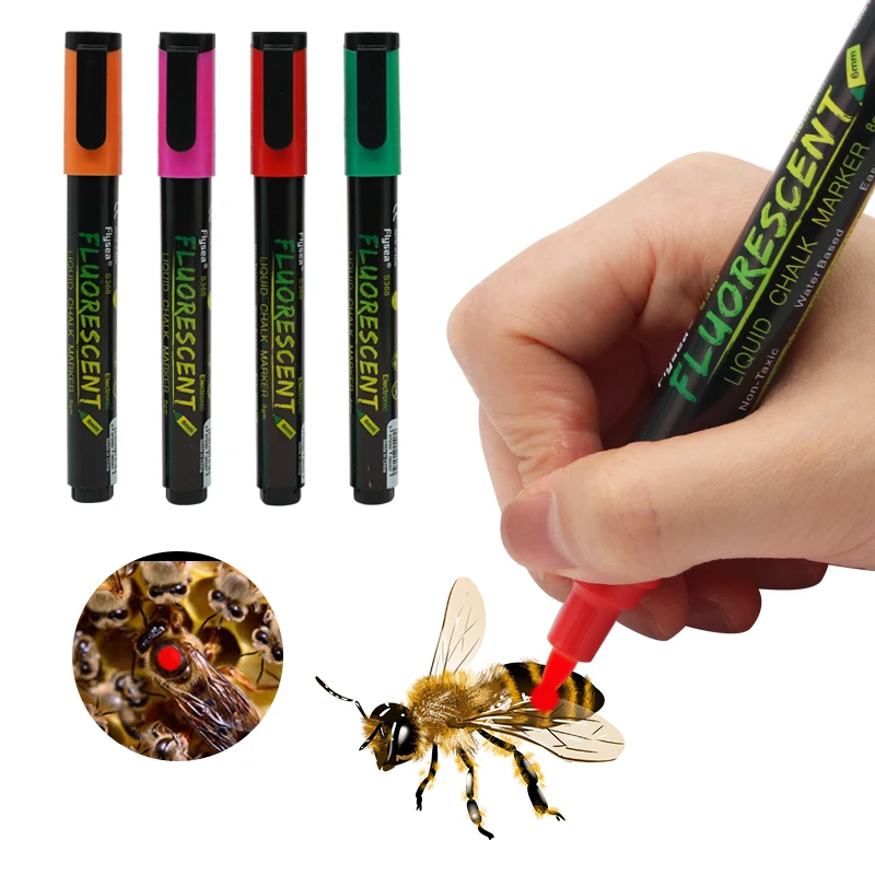 Rotulador LED resaltador 8 colores punta biselada - imagen 4