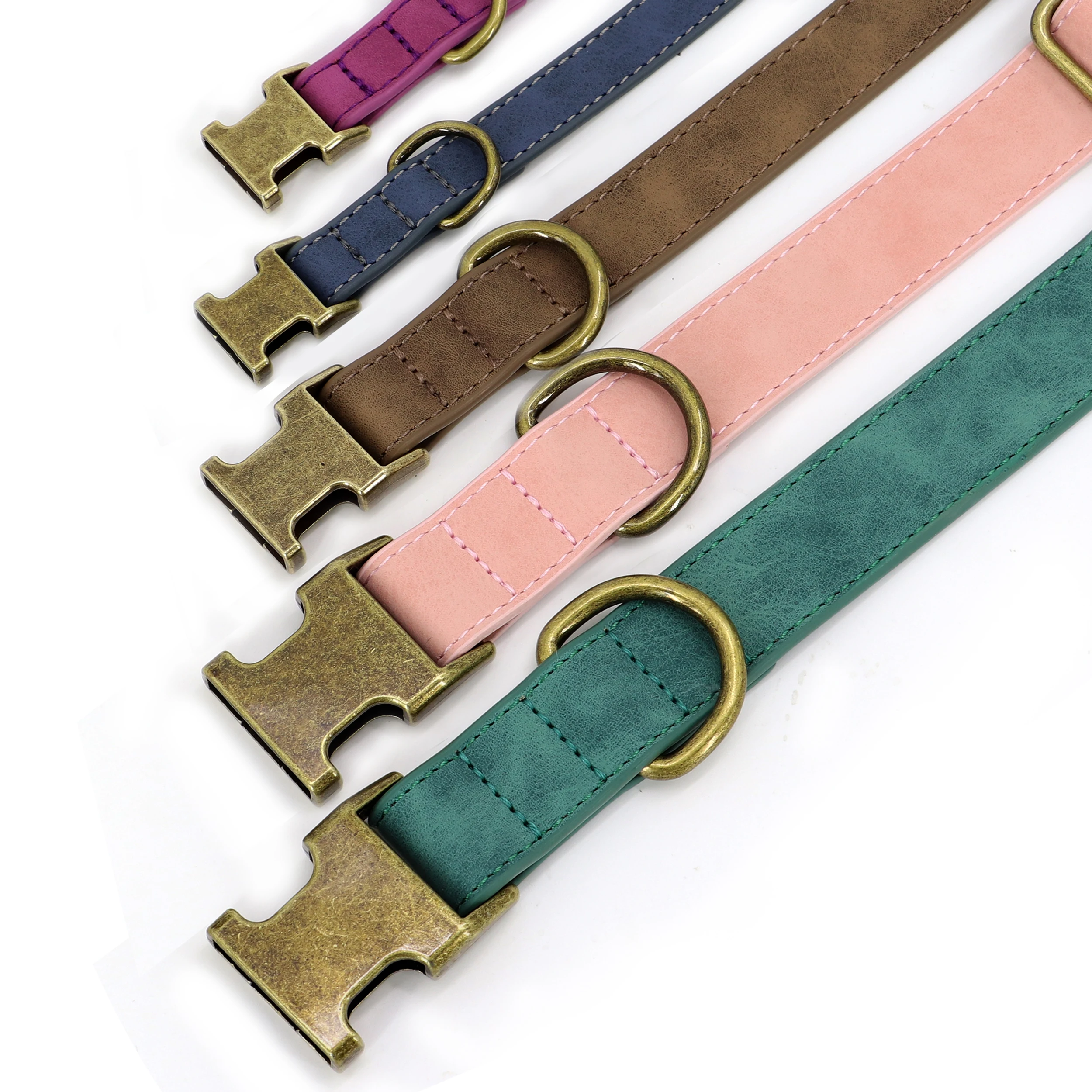Collar de perro personalizado ajustable para Pug, pequeños y medianos - imagen 5