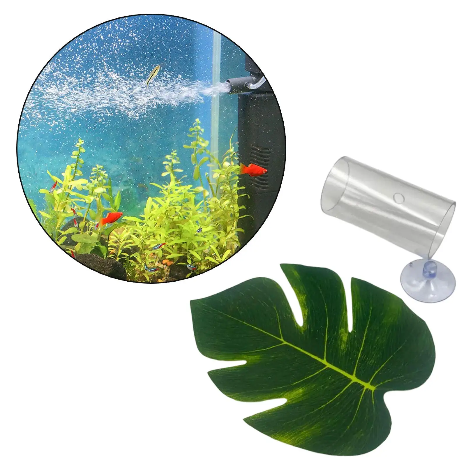 Betta Fish Tube Tunnel Shelter Habitat for Sleeping Playing Aquarium Hideout