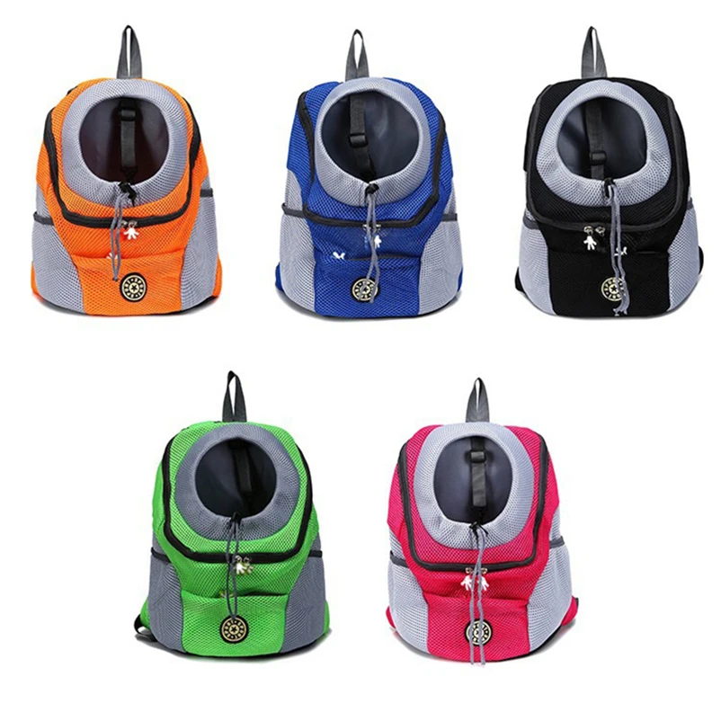 Mochila para perros pequeños y grandes, bolsa de transporte de doble hombro para gatos, mochila de viaje portátil para mascotas, suministros de transporte para mascotas - imagen 3