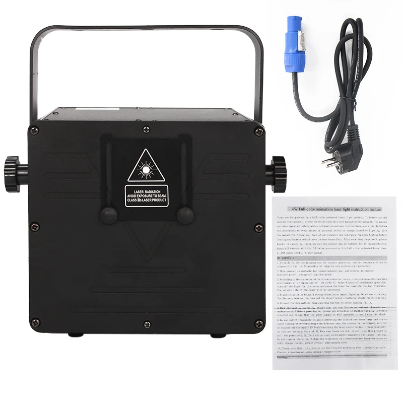 Proyector de haz de luz Led 3D para fiesta, lámpara de efecto de luz de escenario para discoteca, 3W, 4W, 5W, animación a todo Color, RGB, Dmx - imagen 3