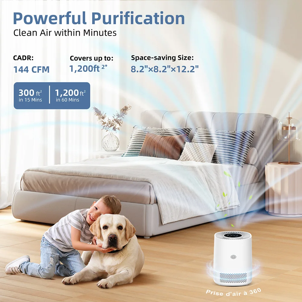 Purificador aire para gatos y perros – Monitor calidad ambiental - imagen 5