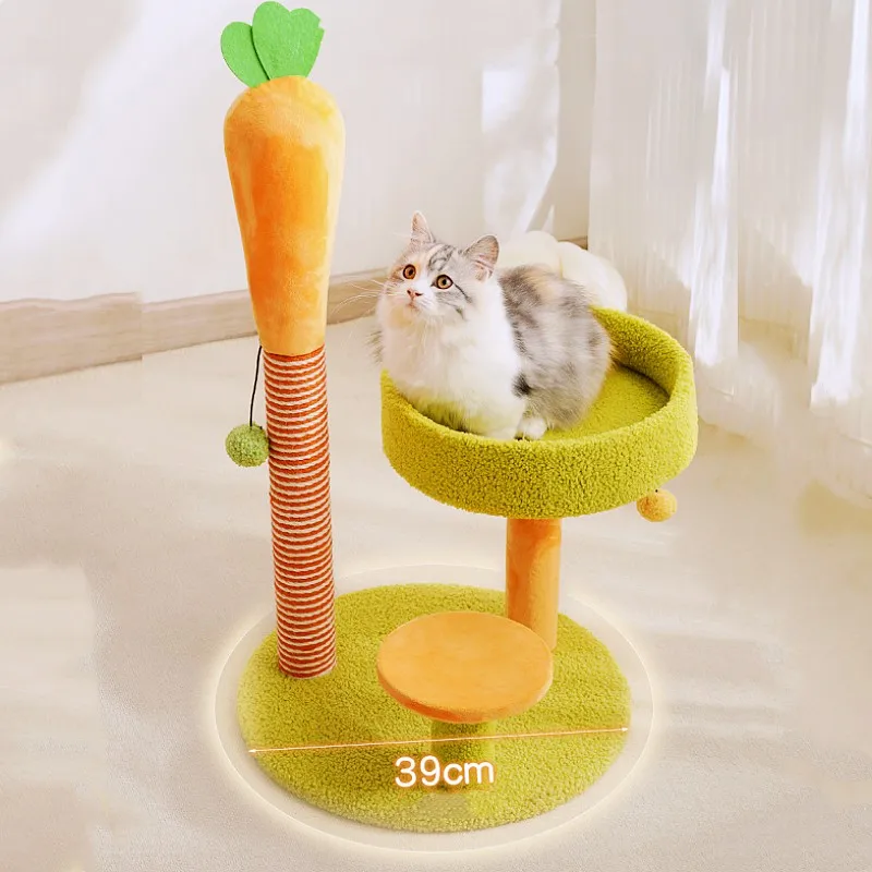 Marco de escalada para gatos, poste rascador de torre para gatos, rascadores para saltar, muebles, casa de árbol, Protector de sofá, suministros para mascotas - imagen 2