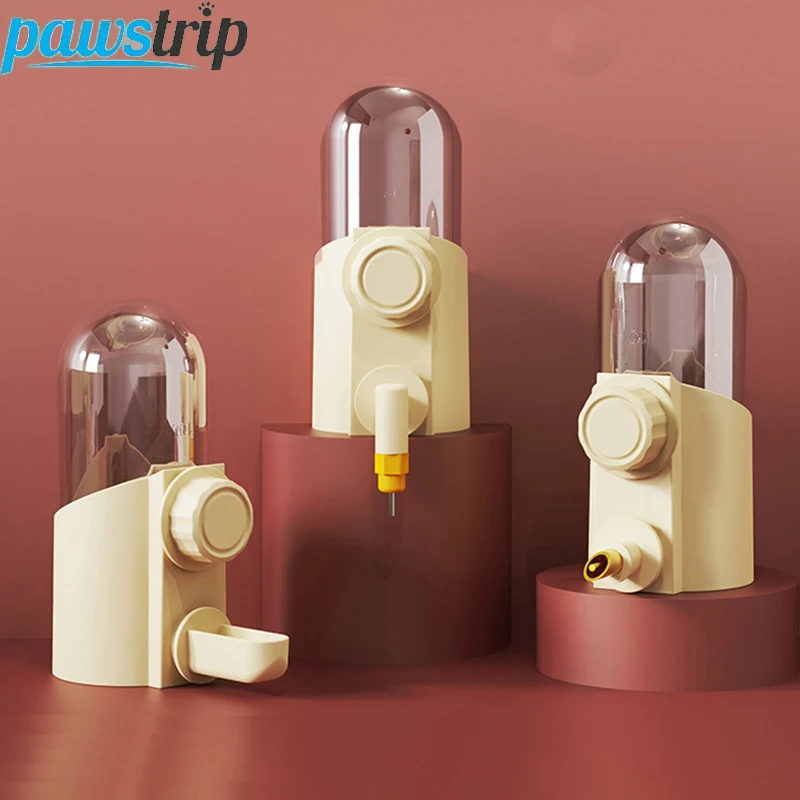 Bebedero colgante para loros, dispensador automático de agua para animales pequeños, bebedero transparente para pájaros y hámster, accesorios para jaulas de pájaros, 200ml