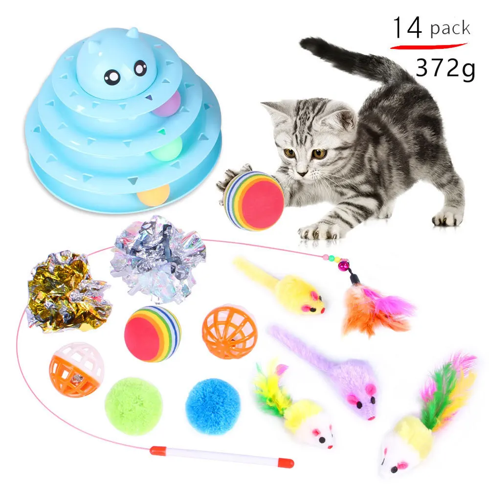 Juguete para gatos con forma de ratón, pelota plegable para gatos, túnel de juego, Chat, tienda divertida para gatos, juego de combinación de peces de simulación, accesorios para gatitos - imagen 5