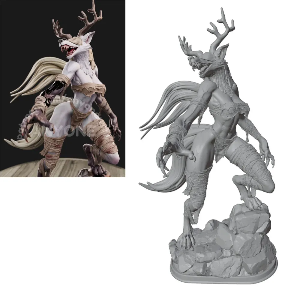 Figura de resina anime sexy escala 1/24 sin ensamblar ni pintar