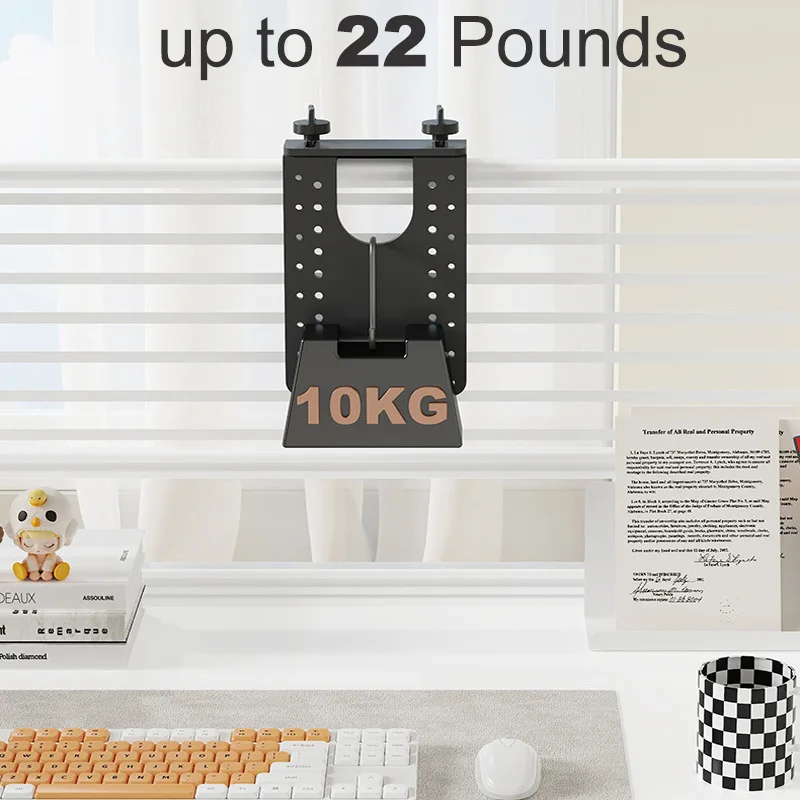 Soporte VESA universal monitor hasta 10 kg – compatible 75x75 y 100x100 mm - imagen 3