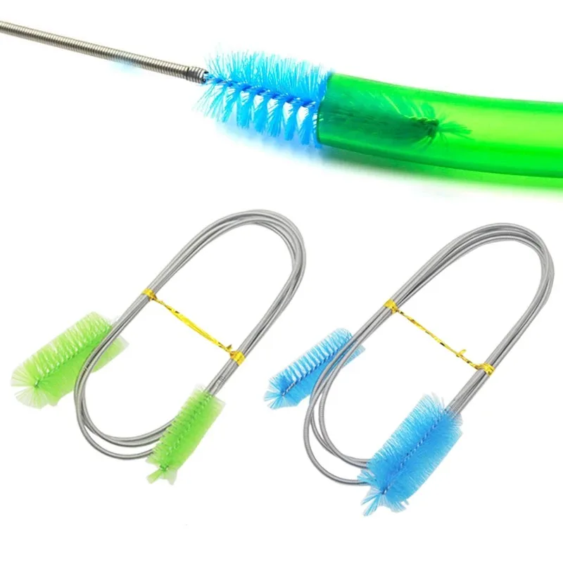 Cepillo de limpieza de tanque de agua, accesorios para pecera, bomba de filtro de agua, tubo de lirio, manguera traqueal, herramientas, suministros acuáticos para mascotas, productos - imagen 2