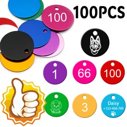 Placas identification metal para collar de perro y gato – Personalizables