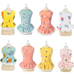 Vestido verano cómodo para perros pequeños – Ligero y fresco
