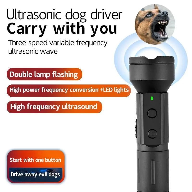 Dispositivo ultrasónico recargable de control de ladridos de perros: disuasorio seguro y eficaz para ladridos excesivos: entrenamiento silencioso y suave - imagen 4