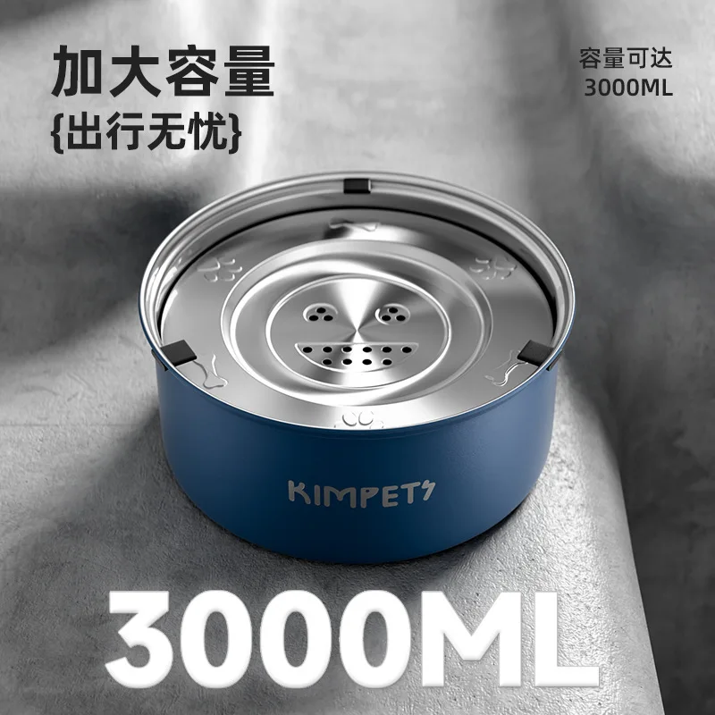 Cuenco de acero inoxidable para perros, cuenco antigolpes para comida de mascotas, lavabos de arroz para perros de gran capacidad, cuenco de agua para gatos, lavabo de comida para gatos, cuencos para mascotas