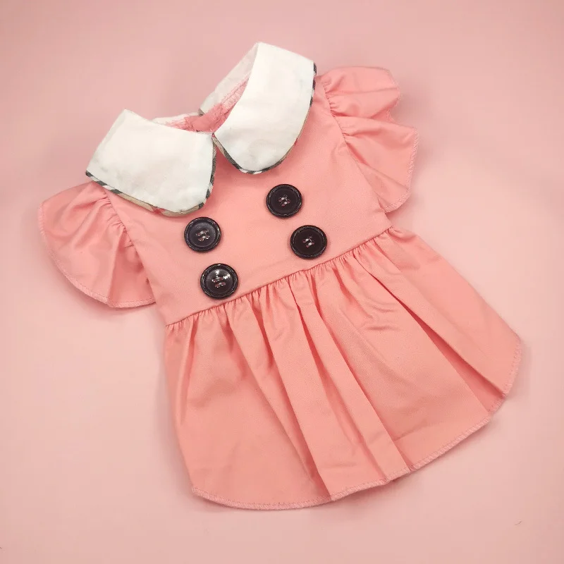 Ropa para perros de moda, cubierta fina para mascotas de estilo primavera y otoño, ropa para gatos, falda decorativa, perros pequeños y gatos - imagen 4