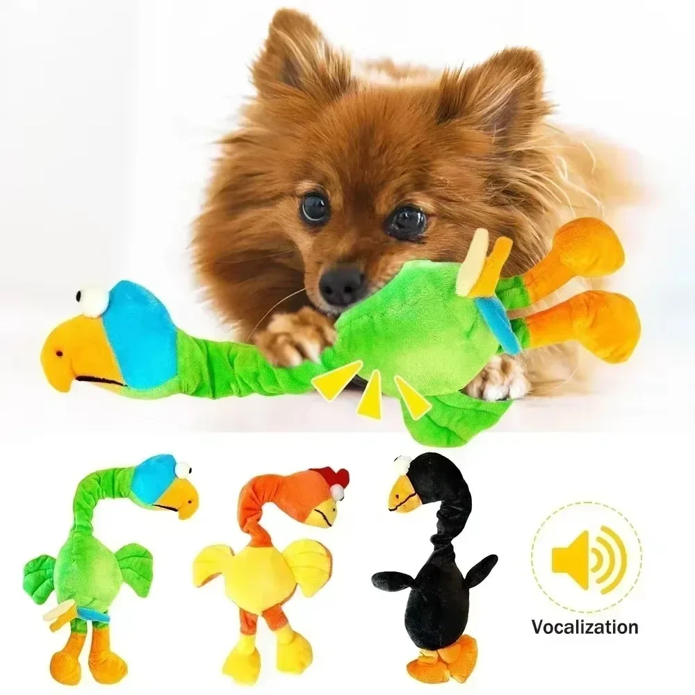Juguete chillón masticable para perros – Resistente y divertido