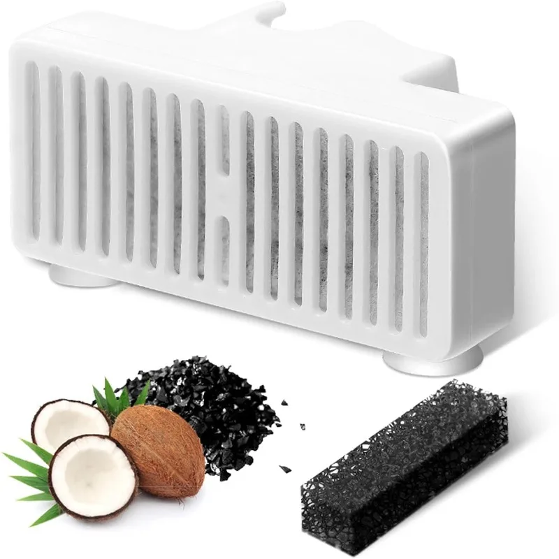 Paquete de 6 filtros en forma de T, filtro de agua para mascotas de repuesto, recambio Compatible con fuente para mascotas Pioneer Mini Vortex y Swan - imagen 4