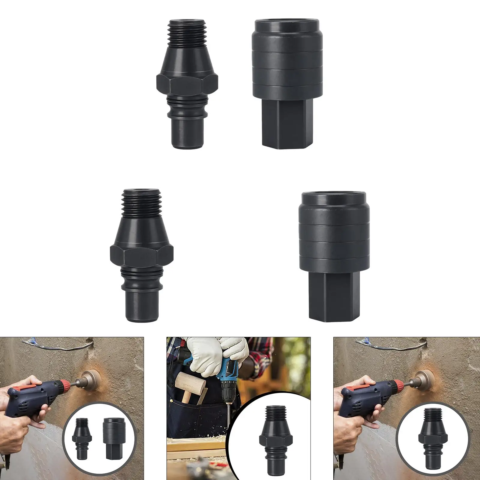 Conector de liberación rápida para taladro de agua, ahorro de trabajo, reparación de acero multiusos, accesorios para máquina perforadora de agua, repuestos - imagen 3