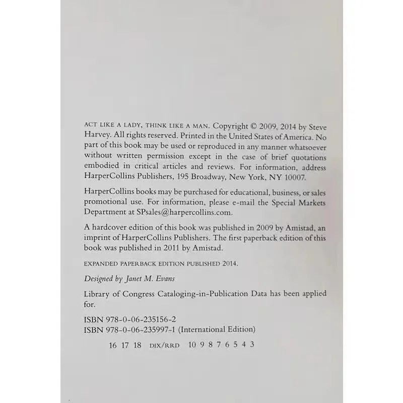 Act Like A Lady Think Like A Man edición ampliada, lo que realmente los hombres pensar sobre el amor, las relaciones, la intimidad y el compromiso - imagen 3