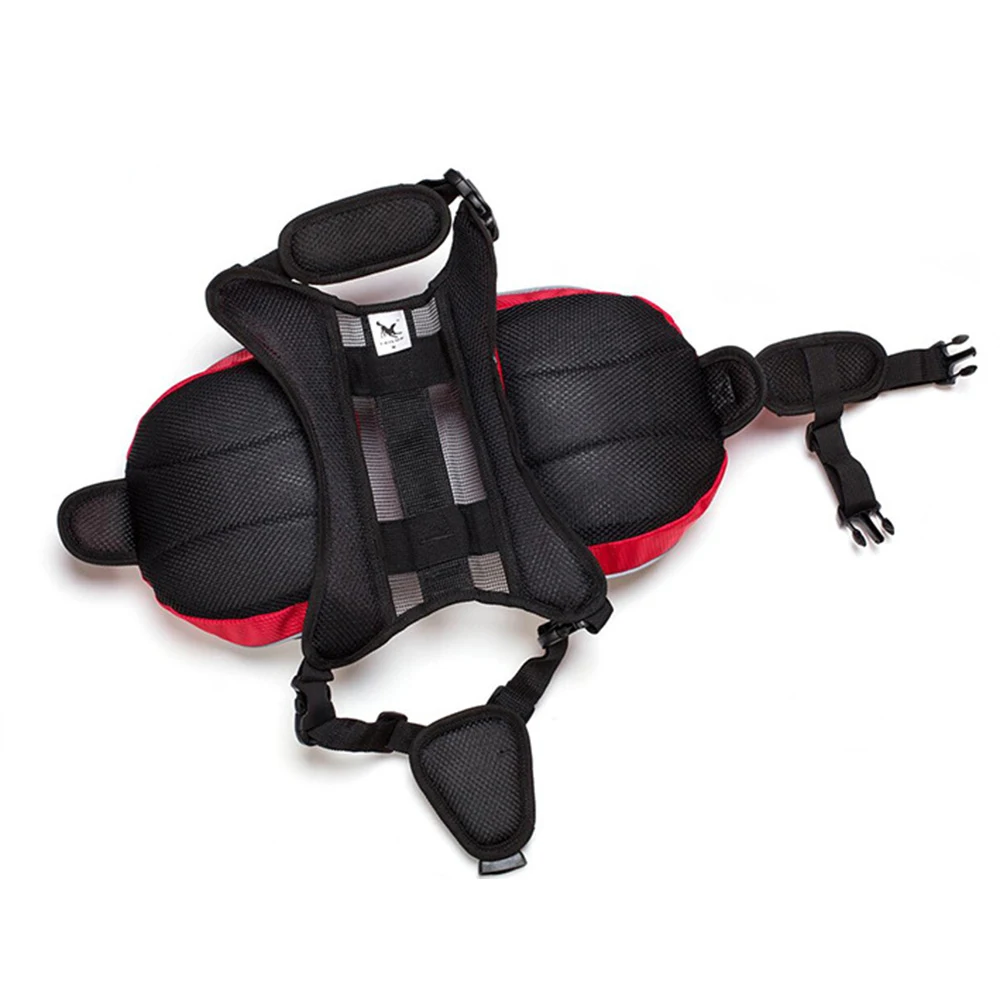 Mochila para perros grandes de viaje al aire libre, bolsas reflectantes para aperitivos para mascotas, arnés para perros medianos y grandes, suministros para mascotas Husky Bulldog - imagen 3