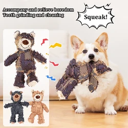 Juguete oso sonoro para perros – Resistente a mordidas