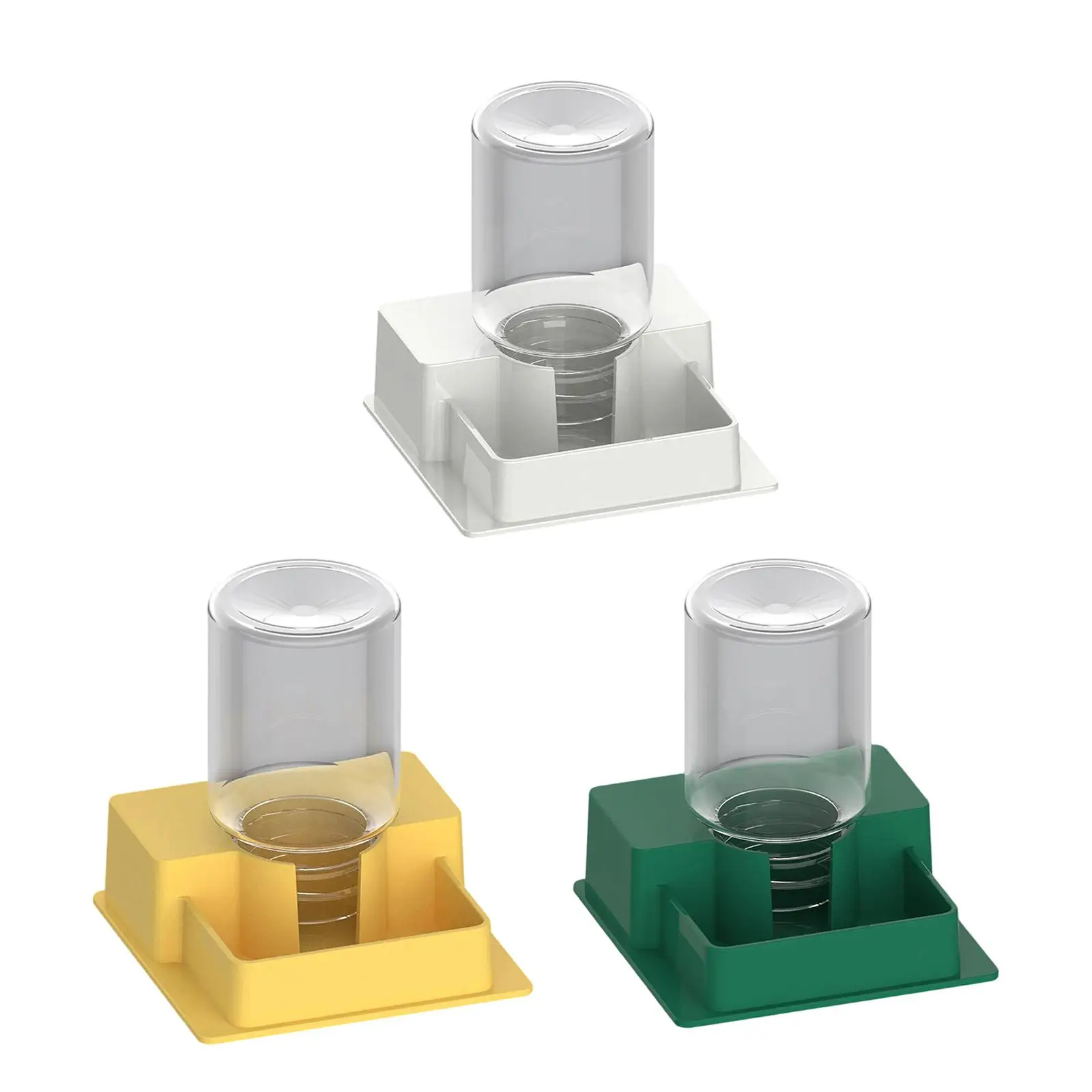 Automatic Reptile Water Dish with Watering Bottle for Tortoise Geckos Turtle