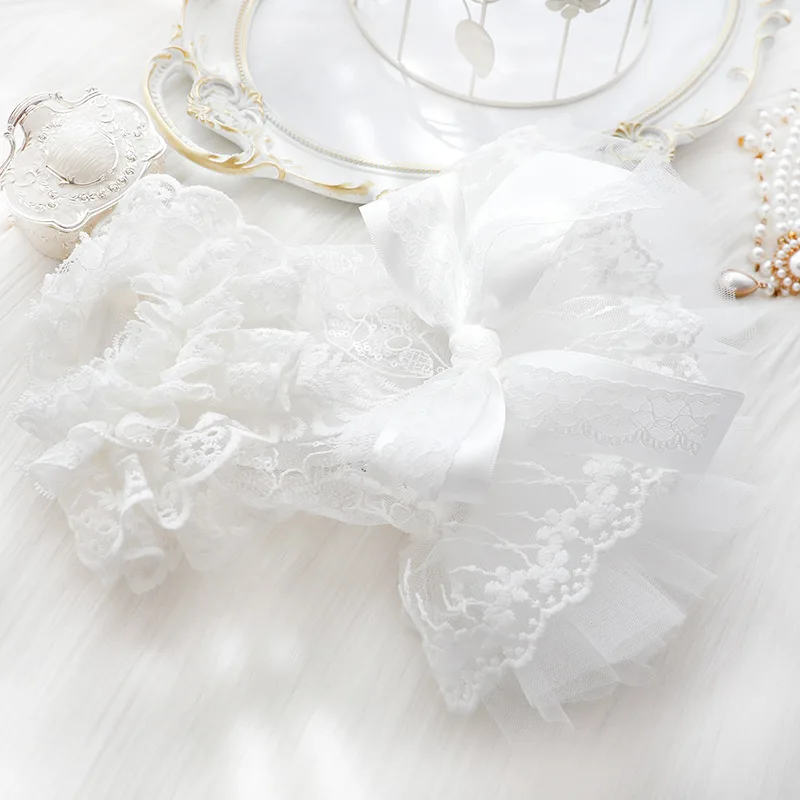 Vestido fino de verano para perro, ropa de princesa floral y encaje blanco, falda de tul adornada, falda de estilo de boda de ensueño para perro pequeño - imagen 4