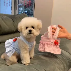 Vestidos para perros para cachorros - ropa de primavera/verano